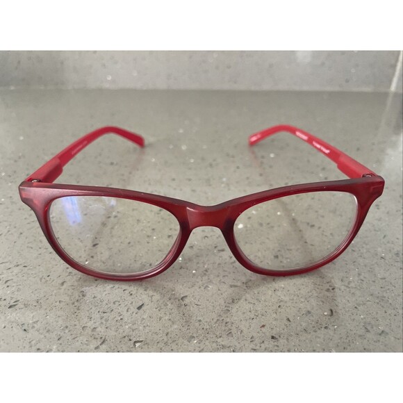 IcuEyewear Screen Vision Blue Light Reading Glasses Red Frame 7675030XT - Picture 1 of 10